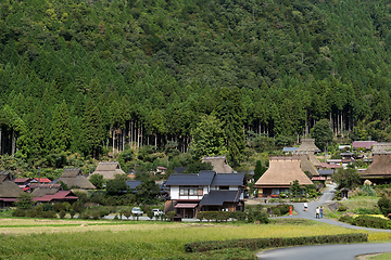 Image showing Miyama village in Kyoto