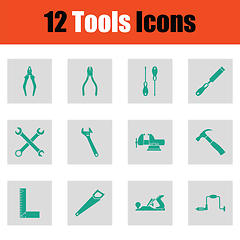 Image showing Tools icon set