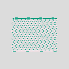 Image showing Icon of Fishing net 