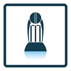 Image showing Cricket cup icon