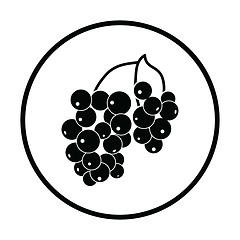 Image showing Icon of Black currant