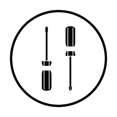 Image showing Screwdriver icon