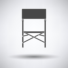 Image showing Icon of Fishing folding chair