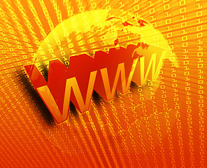 Image showing WWW Internet