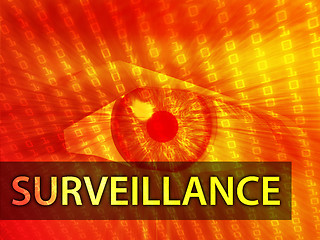 Image showing Surveillance illustration