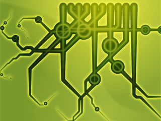 Image showing Technical schematic diagram