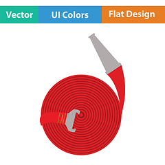 Image showing Fire hose icon
