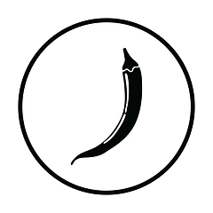 Image showing Chili pepper  icon
