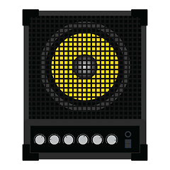 Image showing Audio monitor icon