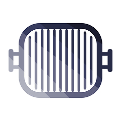 Image showing Grill pan icon