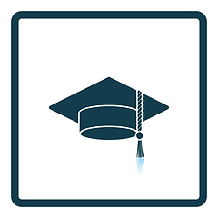 Image showing Graduation cap icon