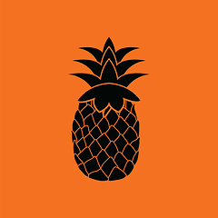 Image showing Icon of Pineapple