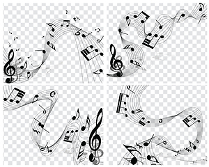 Image showing Musical Designs