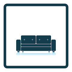 Image showing Home sofa icon