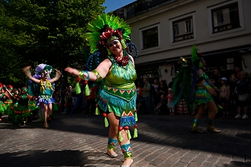 Image showing Helsinki, Finland – June 11, 2022: traditional summer Helsinki