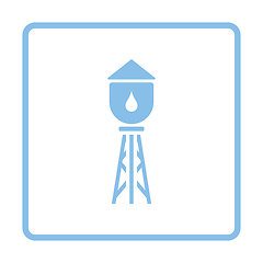 Image showing Water tower icon