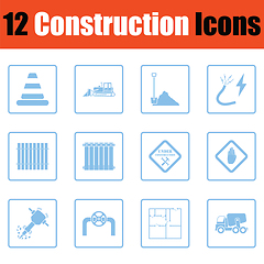 Image showing Construction icon set