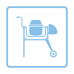 Image showing Icon of Concrete mixer