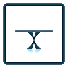 Image showing Dinner table icon