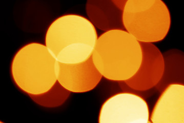 Image showing Abstract background of holiday lights