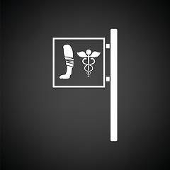 Image showing Vet clinic icon