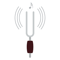 Image showing Tuning fork icon