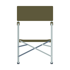 Image showing Icon of Fishing folding chair