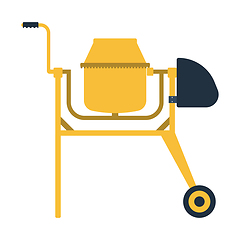 Image showing Icon of Concrete mixer