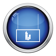 Image showing Household chemicals market department icon