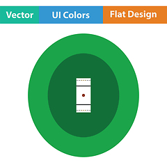 Image showing Cricket field icon