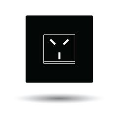 Image showing Israel electrical socket icon