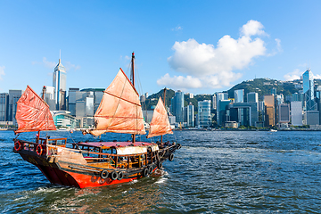 Image showing Hong Kong skyline