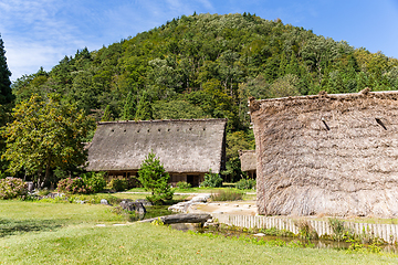 Image showing Historic village of Shirakawago