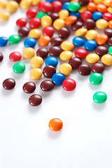 Image showing Pile of colorful candy