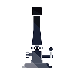 Image showing Icon of chemistry burner