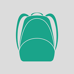 Image showing School rucksack  icon