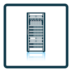 Image showing Server rack icon