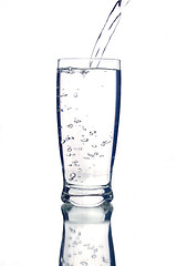 Image showing a glass of mineral water 