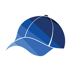 Image showing Baseball cap icon