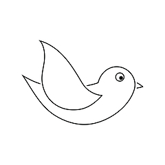 Image showing Bird icon