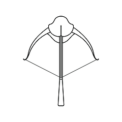 Image showing Icon of crossbow