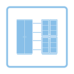 Image showing Office cabinet icon