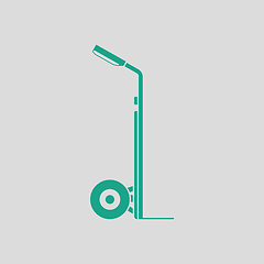 Image showing Warehouse trolley icon