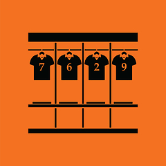 Image showing Locker room icon