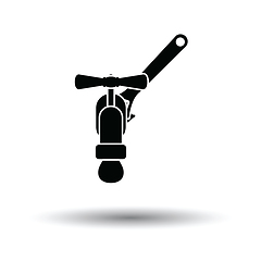 Image showing Icon of wrench and faucet