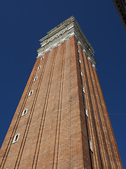 Image showing St Mark campanile in Venice