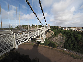 Image showing Clifton Suspension Bridge in Bristol