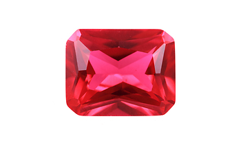 Image showing ruby mineral isolated