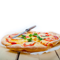 Image showing Italian pizza Margherita