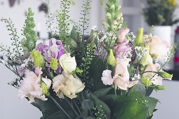 Image showing Flower decoration with a bouquet